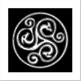 Celtic Dragon Design Posters and Art